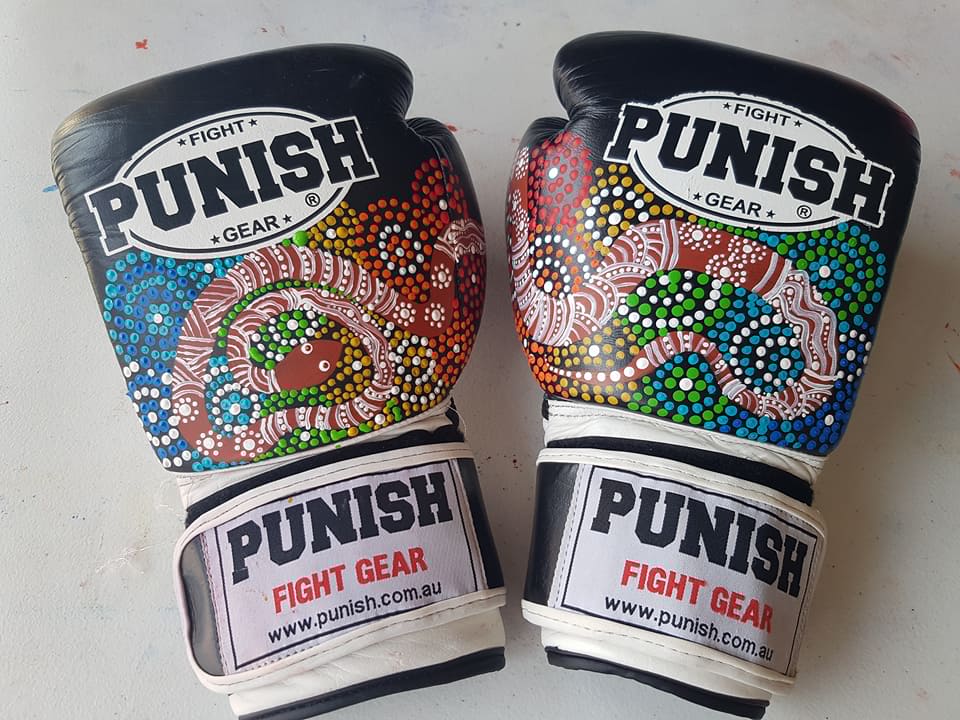 Indigenous Boxing Gloves